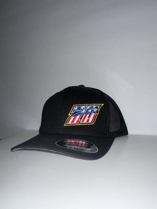 American Flag FlexFit Hat