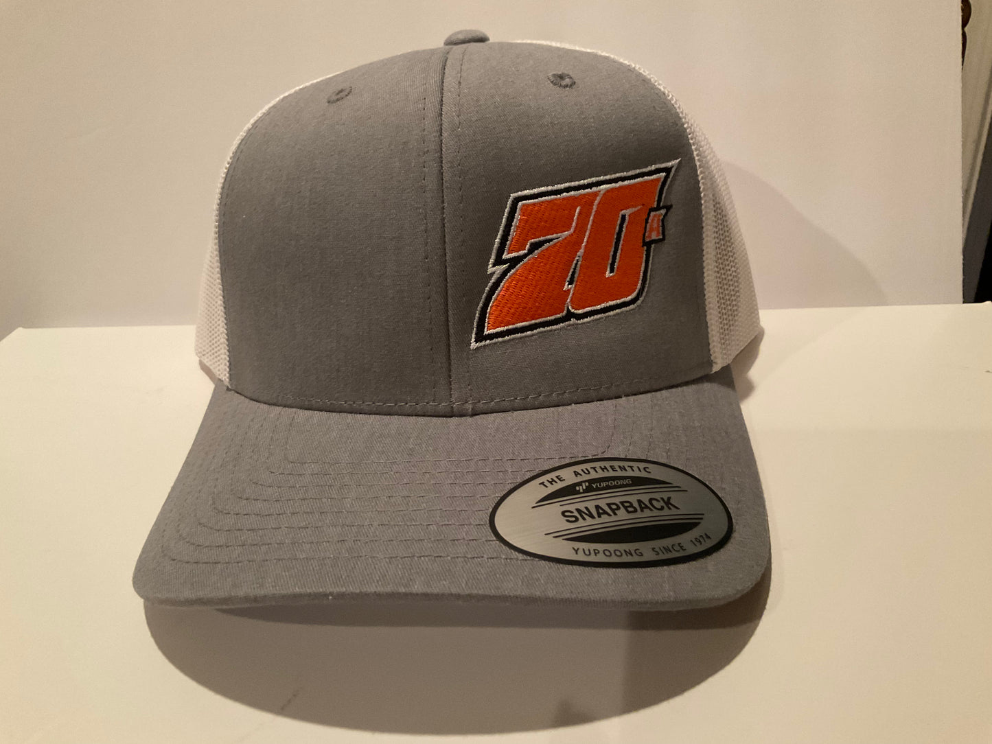 Grey Snapback Hat