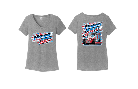 2026 Honeoye Auto Parts Car Ladies V-Neck